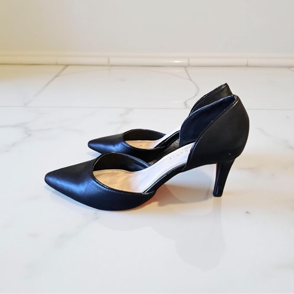 Black, Kelly and Katie heels